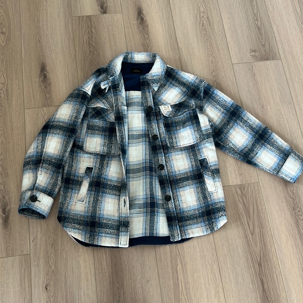Oversized Flannel Shacket - Drop Shoulders - image 6